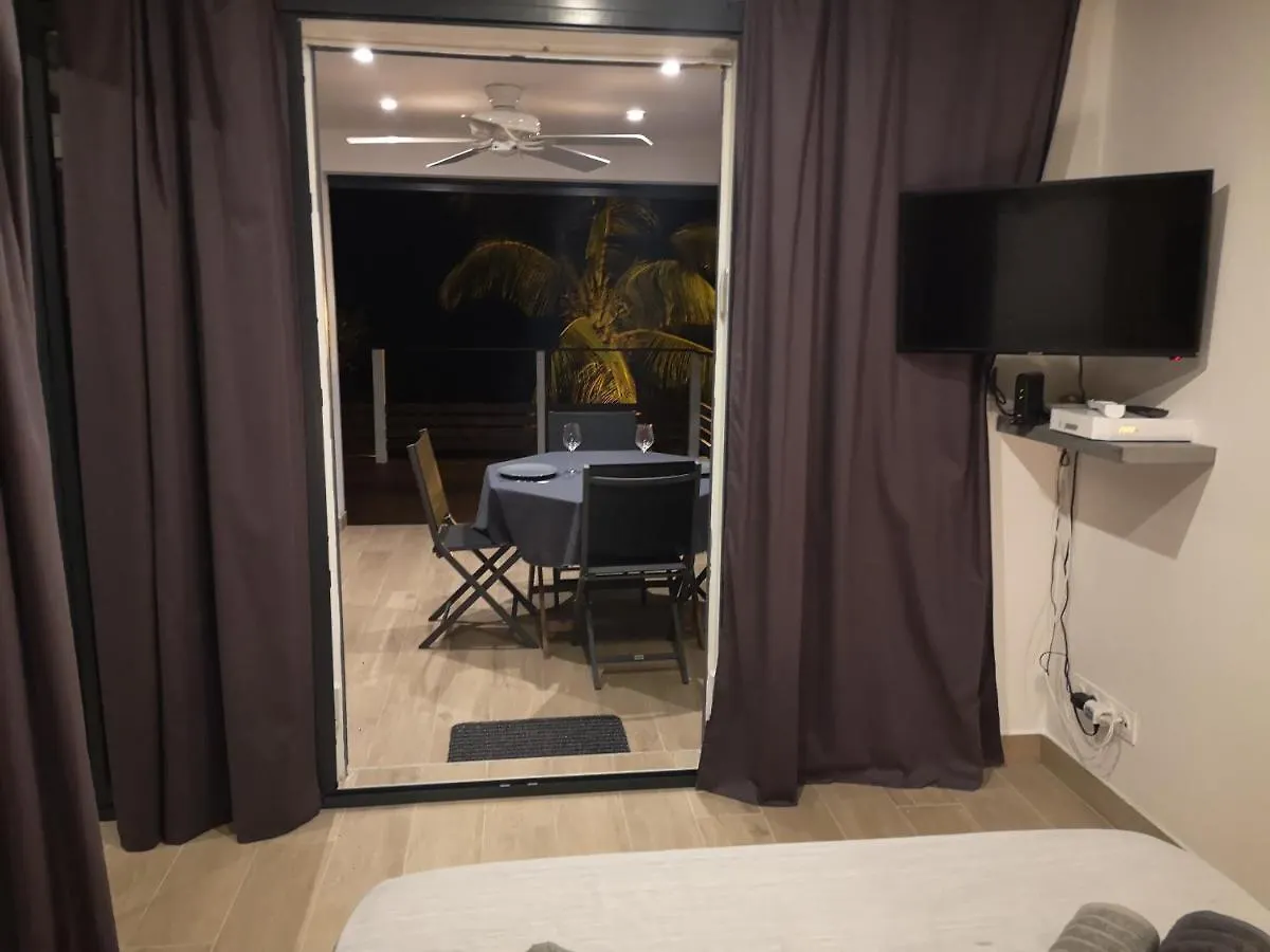 T2 Les pieds dans l'eau face à la mer des caraïbes Sainte Luce - Trois Rivières Appartement
